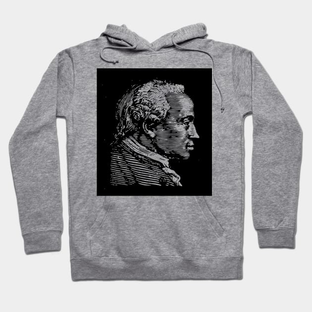 Immanuel Kant Hoodie by Soriagk